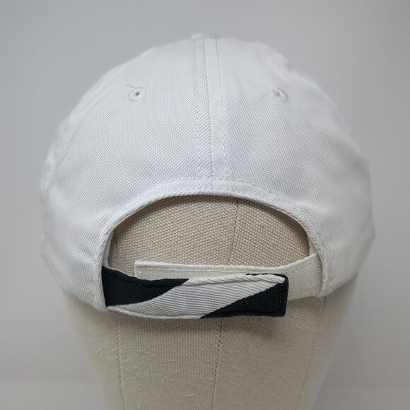 Mini Challenge Molex Tti Strapback Baseball Cap White One Size 6 Panel Sport-Tek - Picture 6 of 9